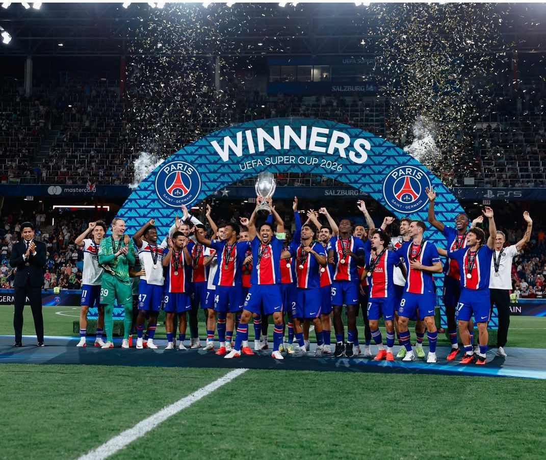 🏆LE PSG FRAPPE ENCORE : PARIS REMPORTE LA SUPERCoupe D’EUROPE !