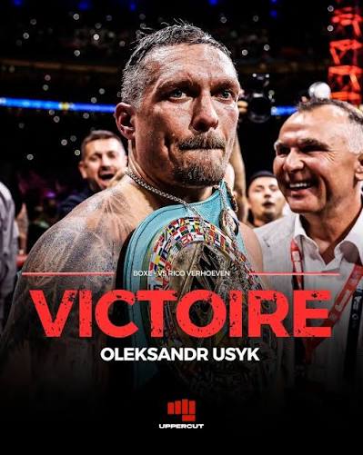 Usyk reste roi au pied des pyramides