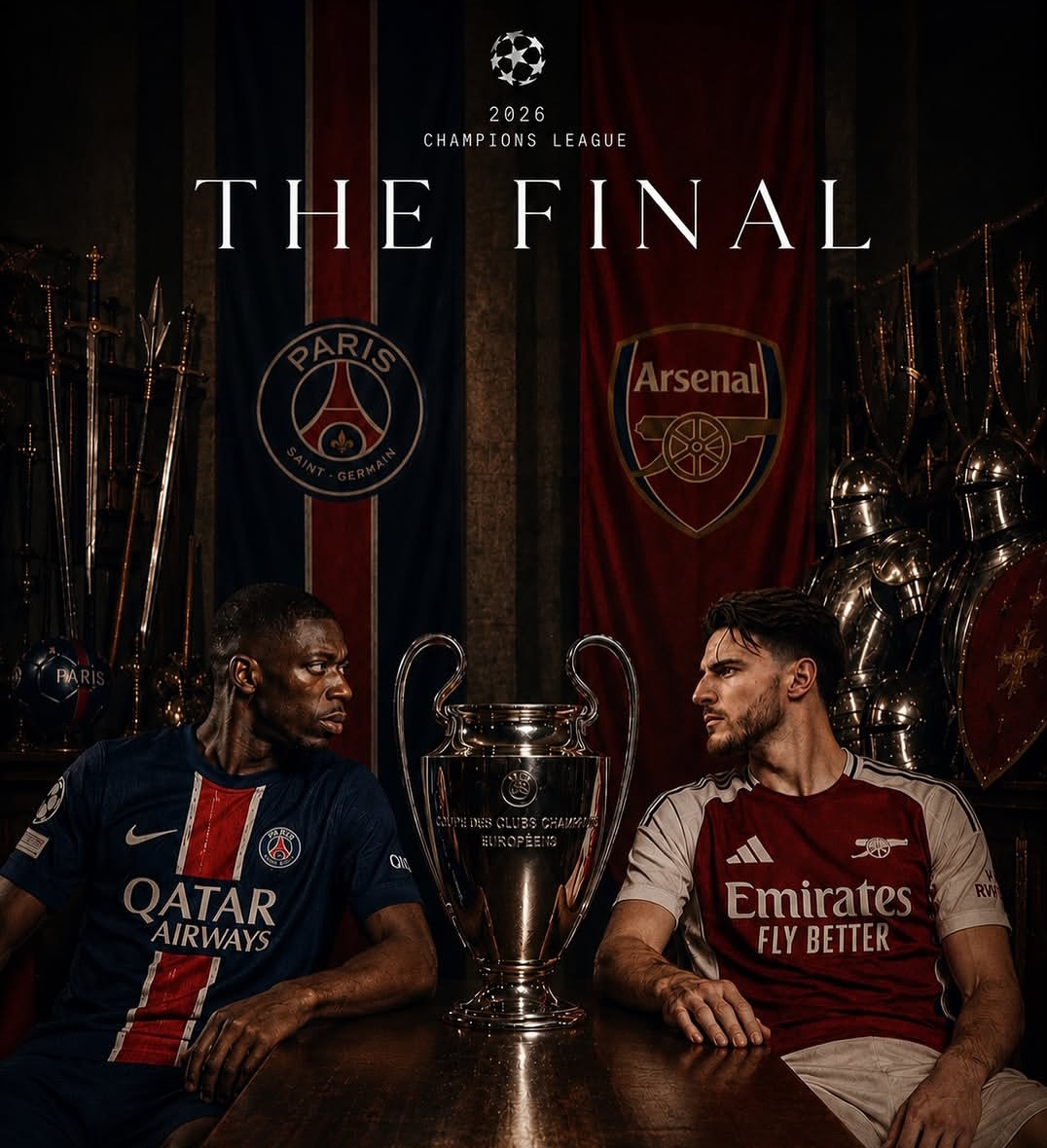 PSG – Arsenal : une finale pour entrer dans l’histoire du football européen